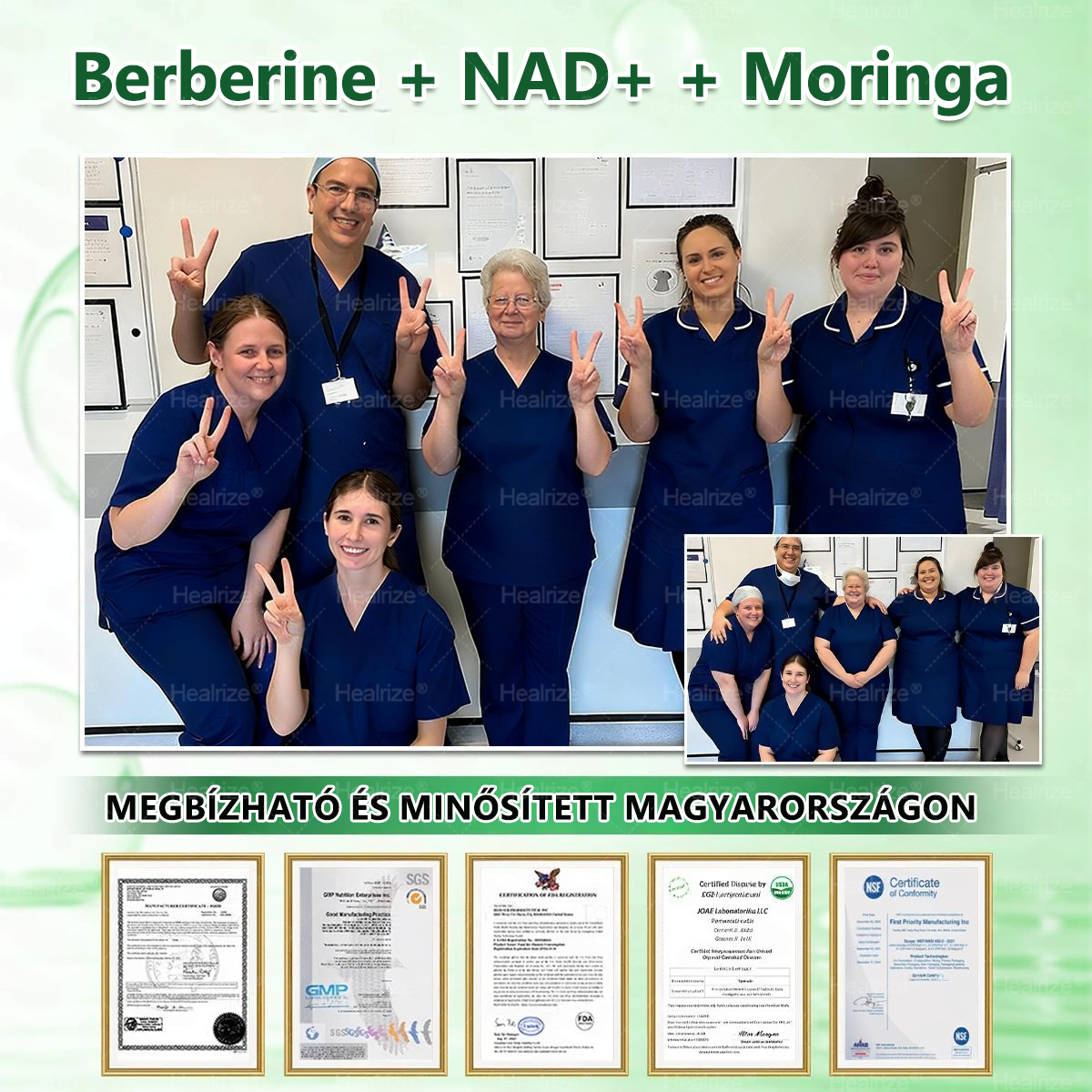 Hivatalos Webáruház | 🧑‍⚕️🩺 𝑯𝒆𝒂𝒍𝒓𝒊𝒛𝒆® Moringa · Berberin × NAD+ 10-ben-1 Fejlett Nanomikrotűs Tapasz — Naponta Egyszer, Látható Eredmény 7 Nap Alatt